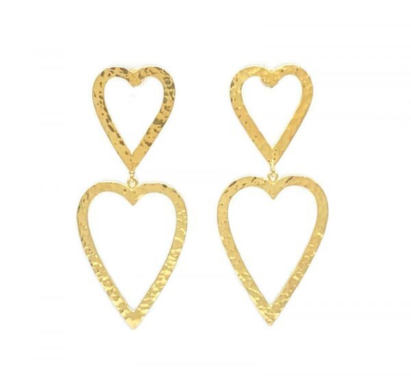 Dovdea Post Earrings - Gold Plated Sterling Silver