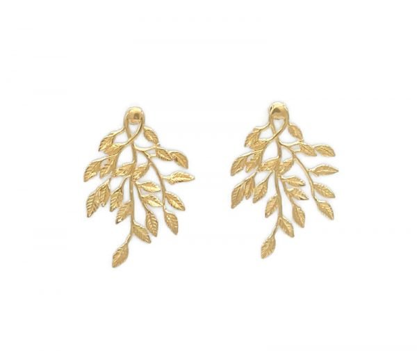 Uara Earrings - Gold Plated Silver