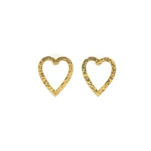 Dovdea Post Earrings - Gold Plated Sterling Silver