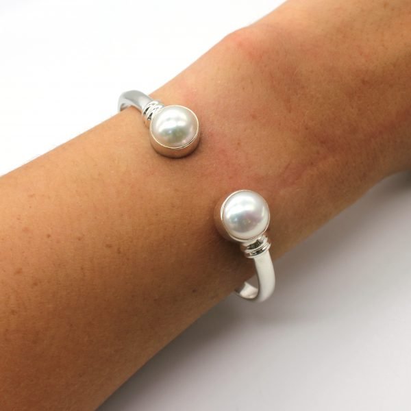Bia Bangle - Pearl - Image 2