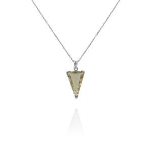 Anjea Necklace - Lemon Quartz