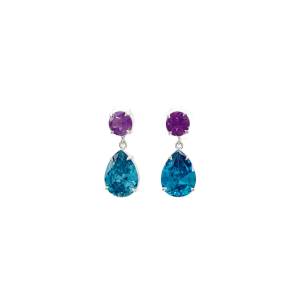 Alecto Post Earrings - Cubic Zirconia