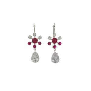 Biasis Hook Earrings - Cubic Zirconia